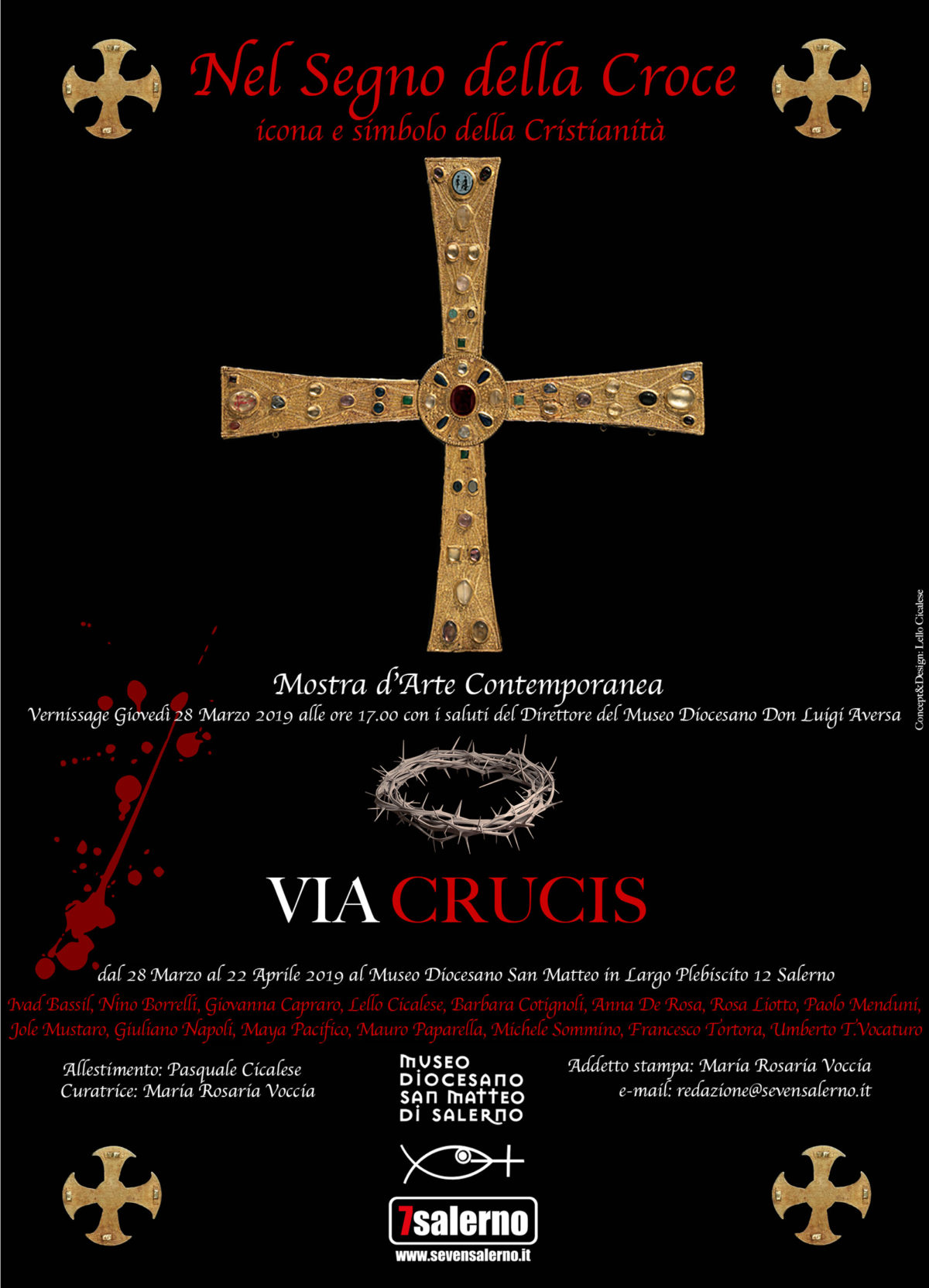 Locandina Via Crucis 2019