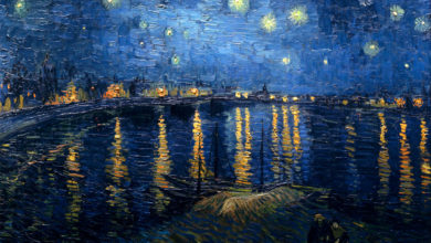 notte-stellata-sul-rodano-van-gogh - ph. Lello Cicalese