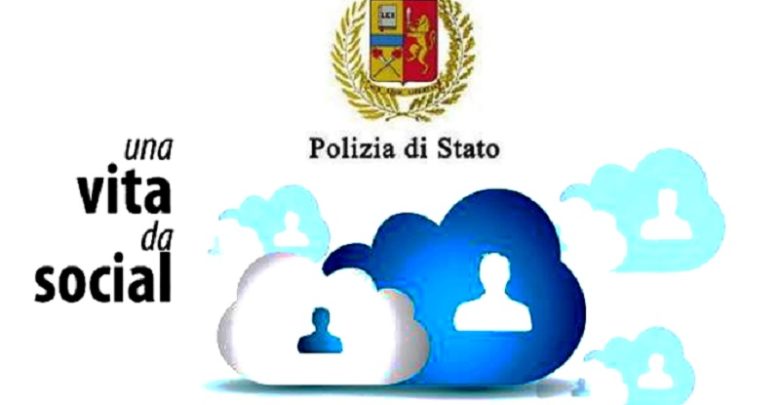 polizia vita da social logo