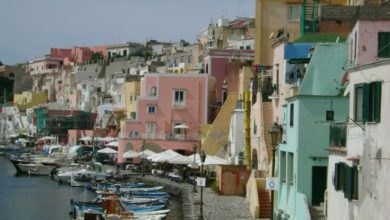 Procida panorama dalla Corricella (foto di Martina Cicalese)Copyright2015.Sevensalerno