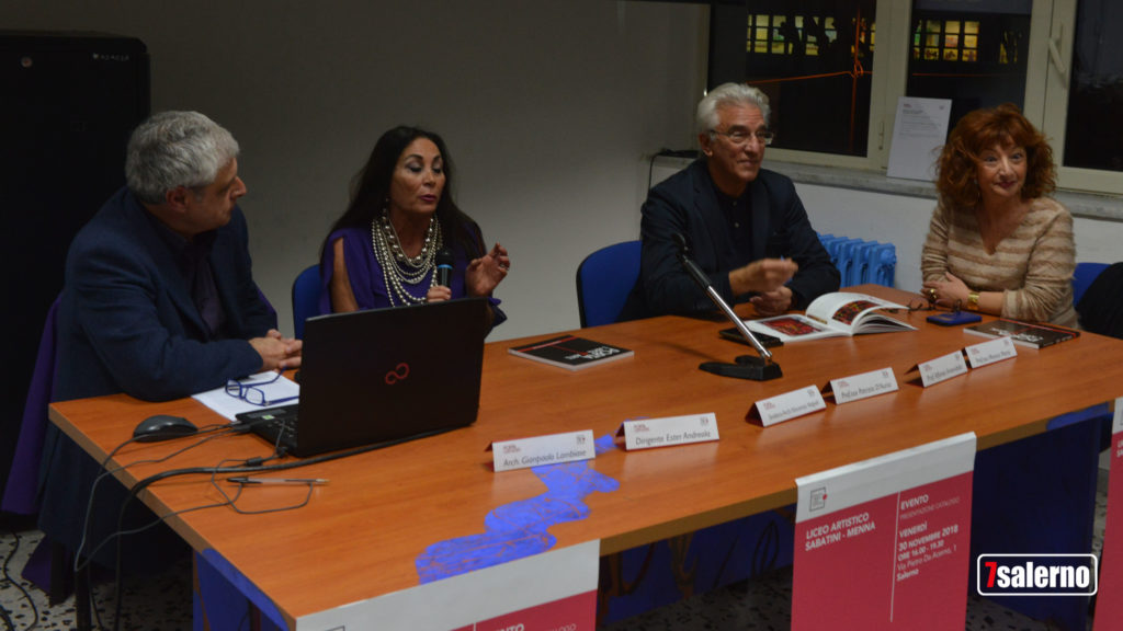 Porta l'arte all'arte al liceo artistico di Salerno. Il Parterre