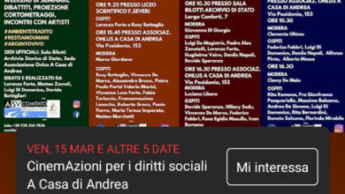 CinemAzioni a Salerno, il ciclo di eventi sul diritto all'ambiente