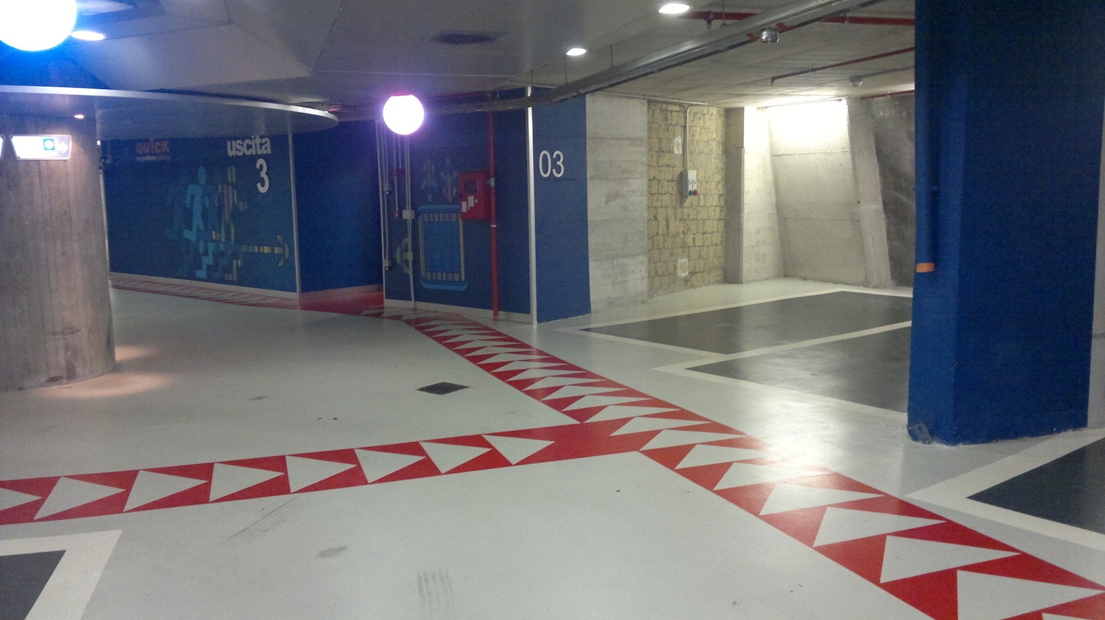 particolari zone di parcamento