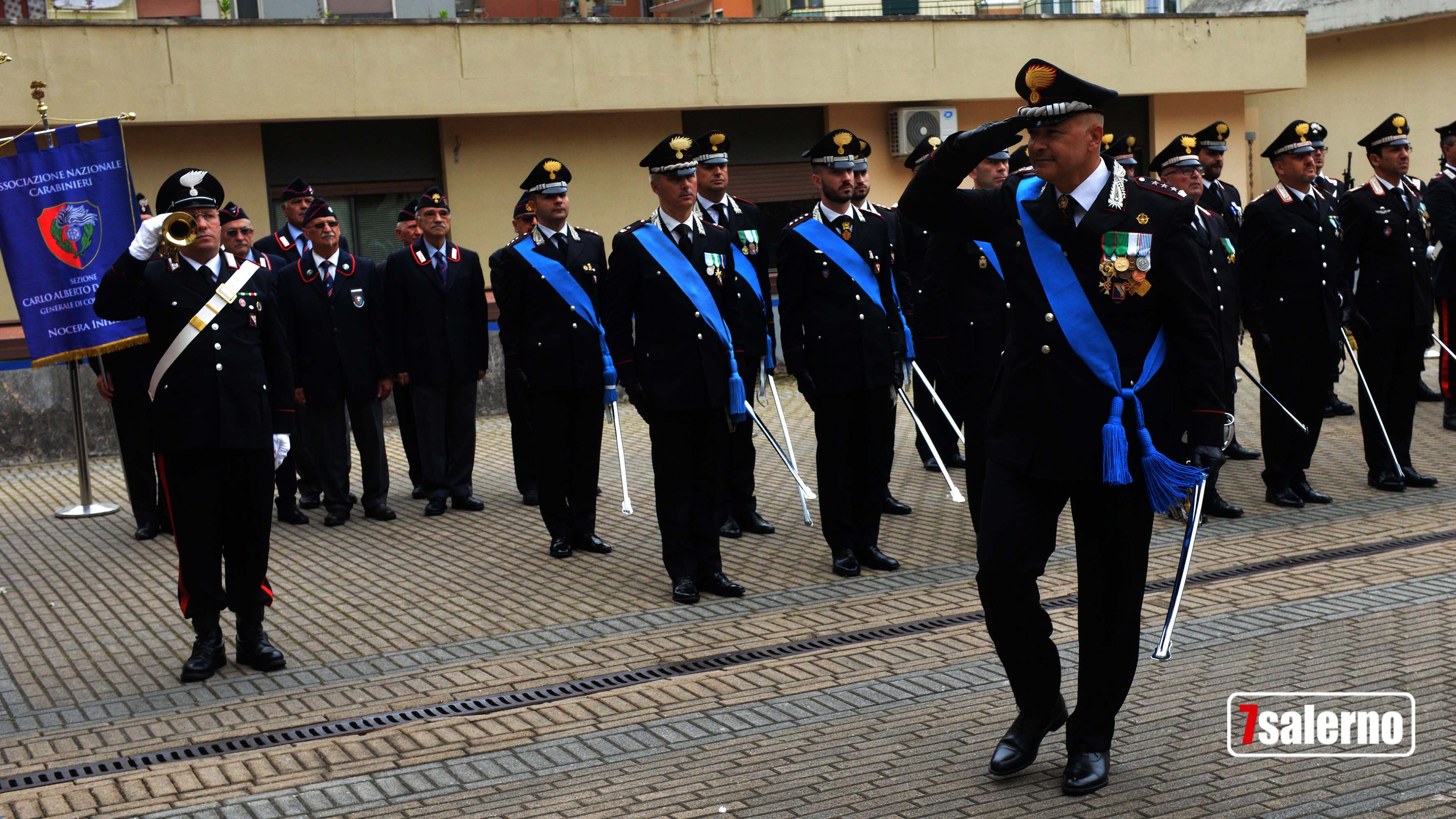 205 anniversario carabinieri Salerno