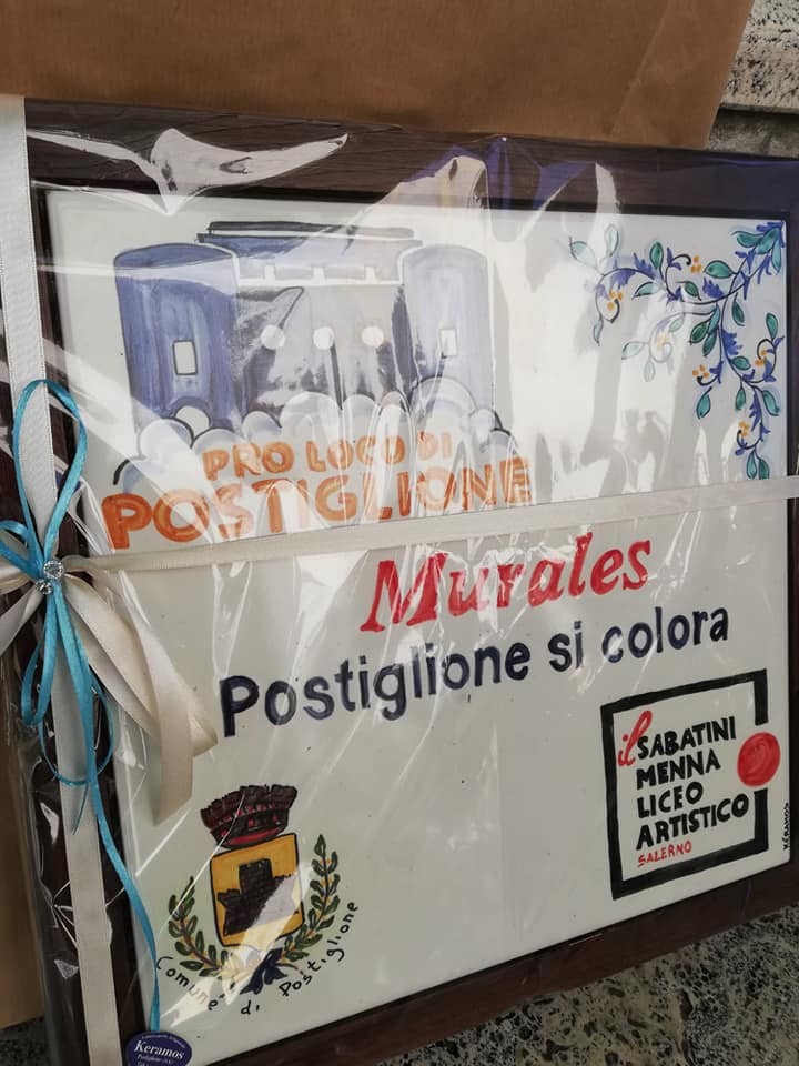 Postiglione, Murales Liceo Artisico Sabatini Menna
