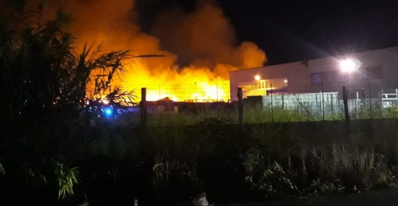 Battipaglia-Incendio MGM