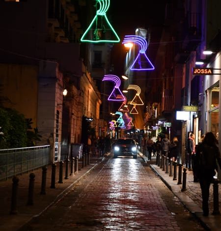 luci d artista a napoli, foto Comune di Napoli