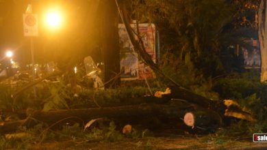 Tempesta di santa Lucia -Salerno -Fotoreporter G.Gambardella per Sevensalerno-Tutti i diritti riservati