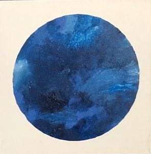 Carola-Bolous-Bluemoon-acrilico-su-tela-40x40x3cm-2019