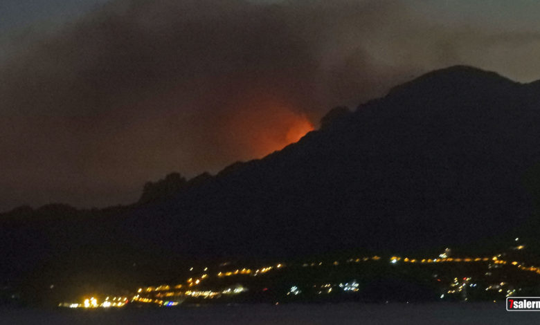 Incendi in Costiera Amalfitana, 2020