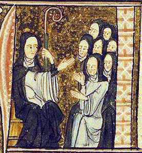 Santa Ildegarda, Miniatura del XIII secolo- Di Sconosciuto - [1], Pubblico dominio, https://commons.wikimedia.org/w/index.php?curid=8543039