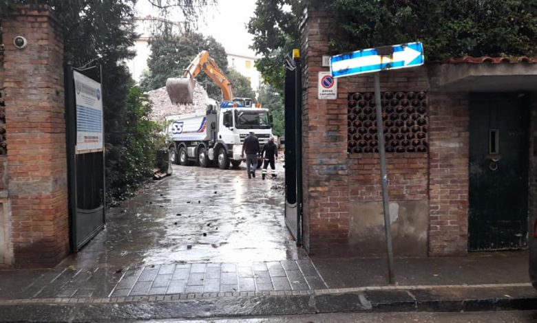 Salerno: abbattuta la storica villa Tortorella