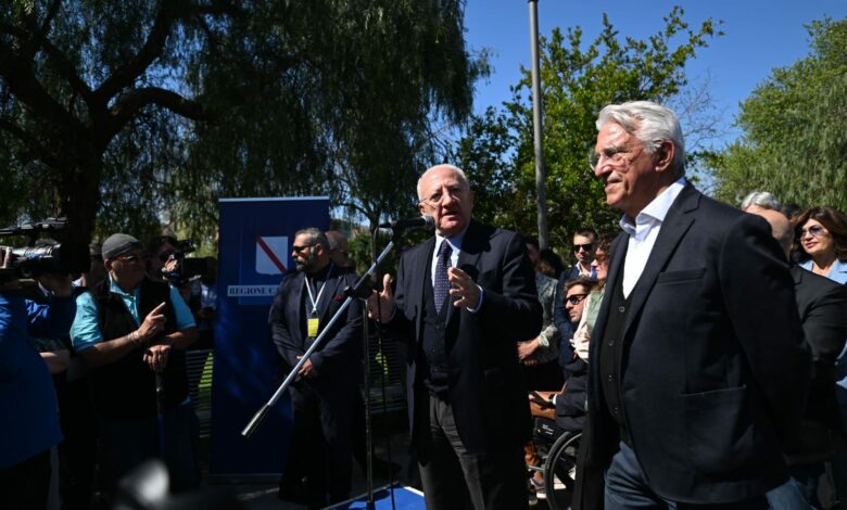 Apertura parco Mercatello-Foto Comune di Salerno